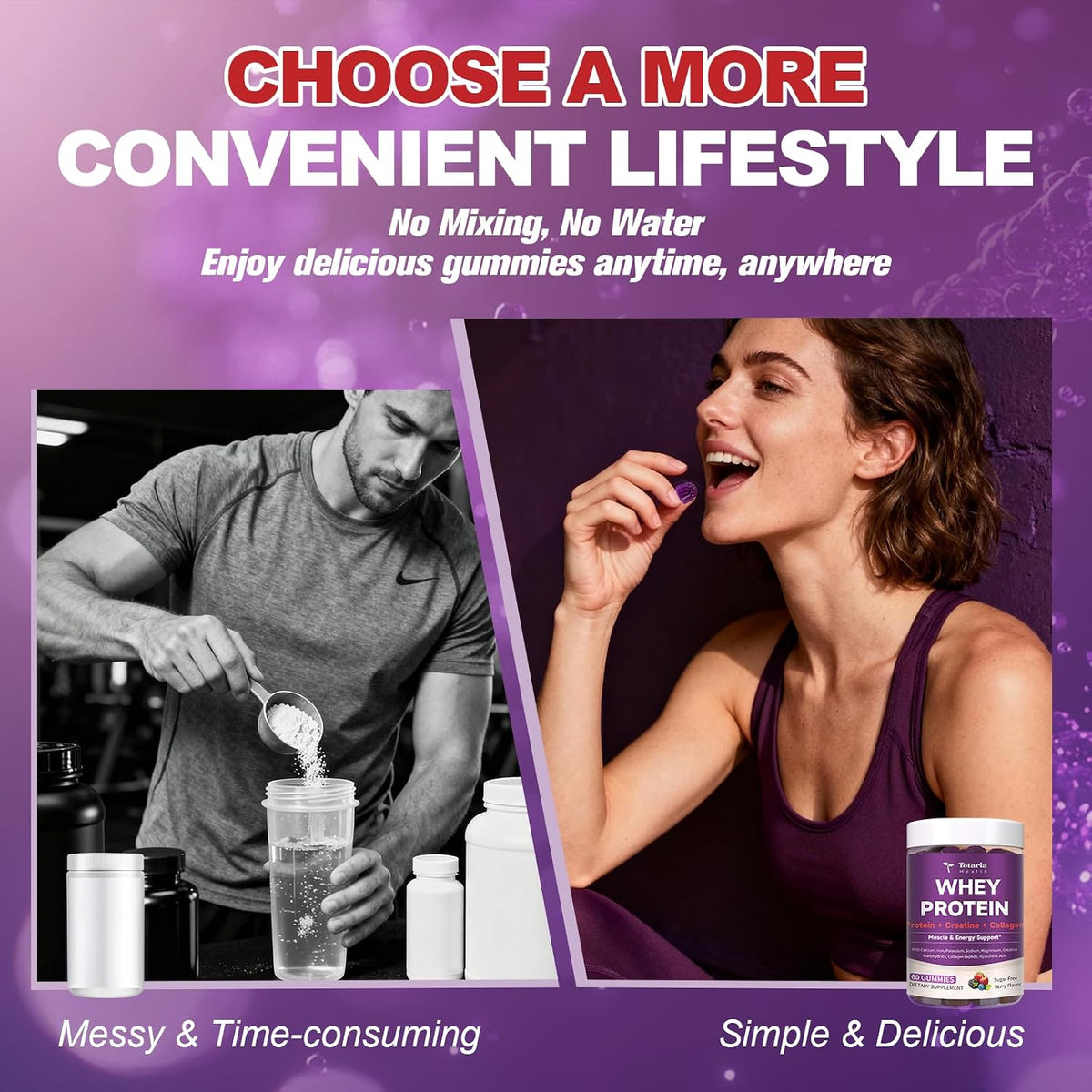 WHAY™ 3 in 1 Protein Gummies - Zero Sugar